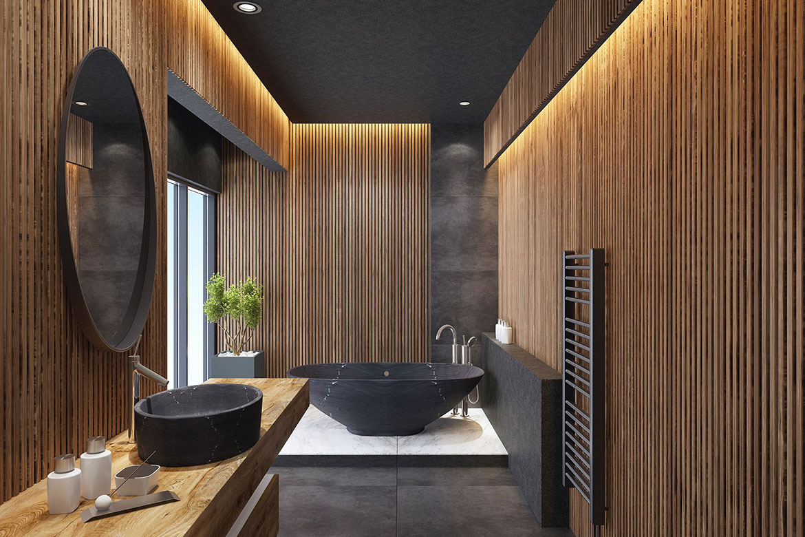 Modern Luxury Bathroom Interior Design in Here